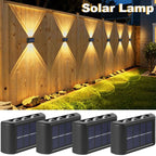 Solar Wall Light – Modern Outdoor Waterproof LED Lamp