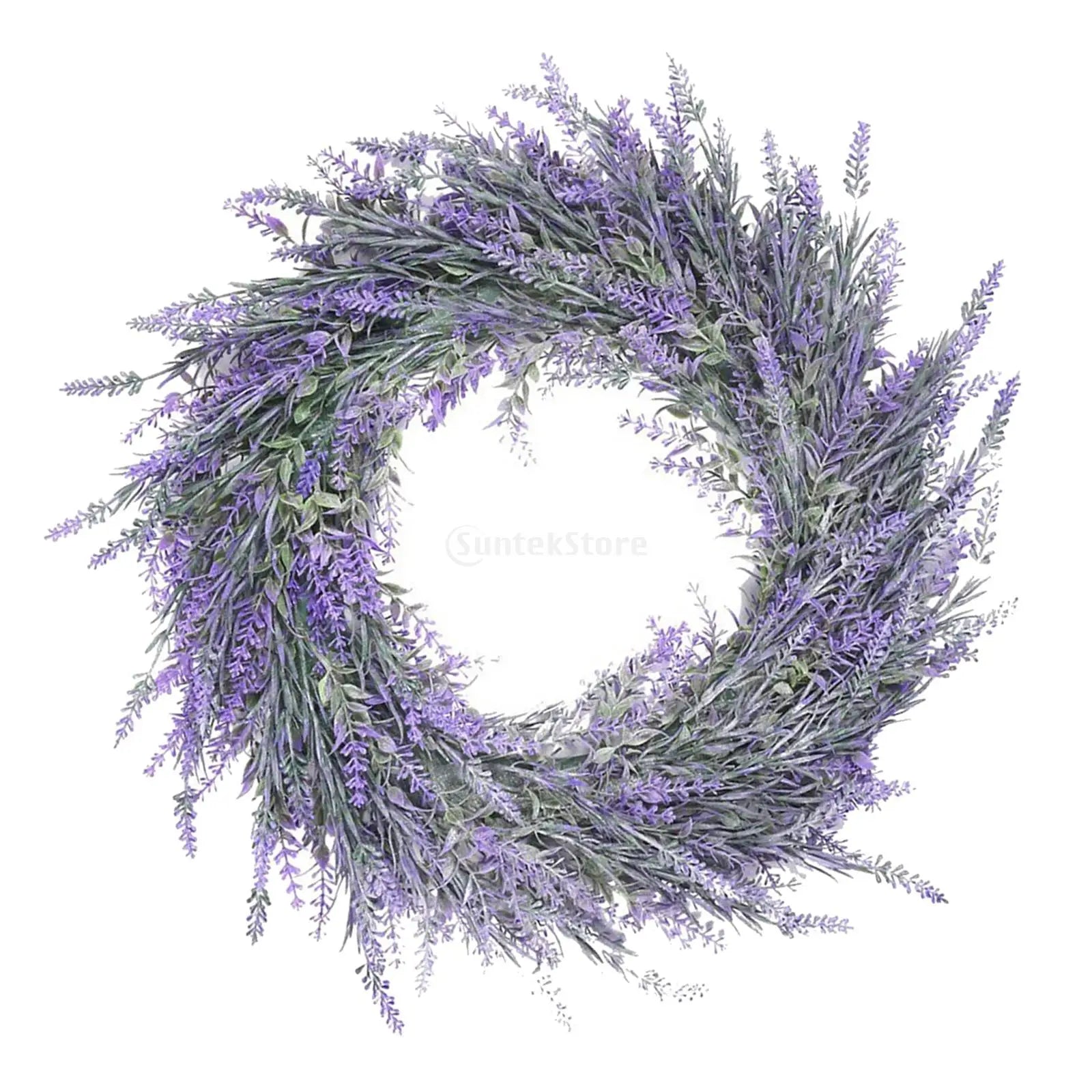 Large Lavender Wreath 45cm Front Door & Wall Hanging Decor