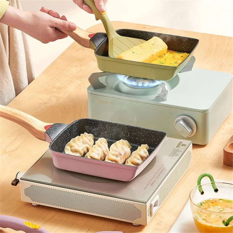 Eco-Friendly Non-Stick Aluminum Omelet & Pancake Pan – 1–2L
