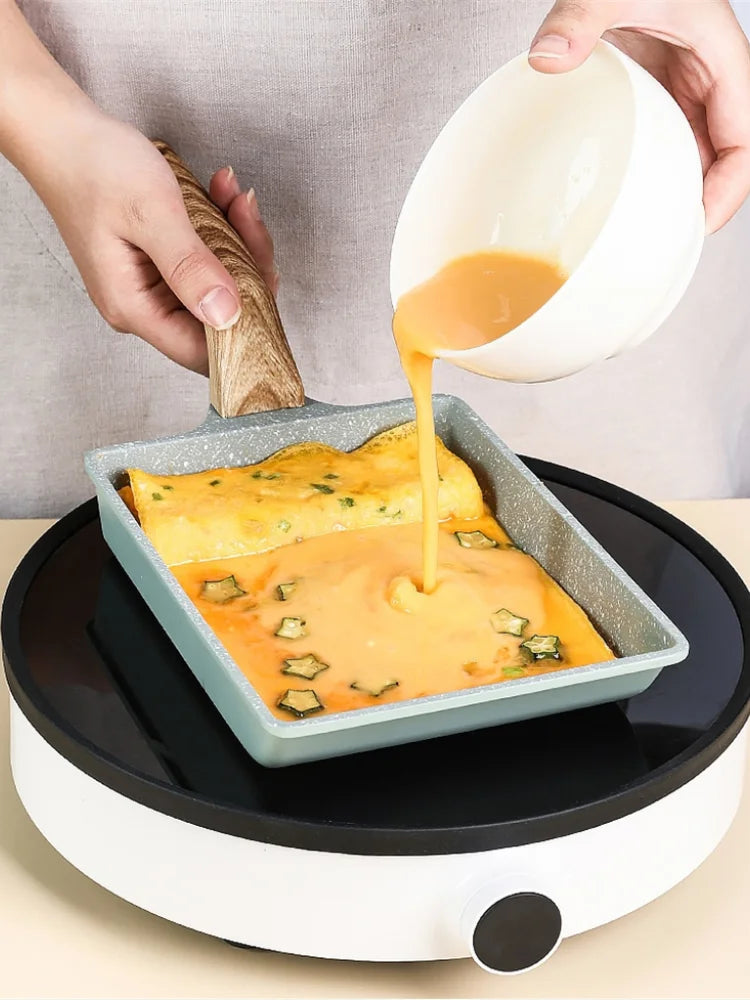 Eco-Friendly Non-Stick Aluminum Omelet & Pancake Pan – 1–2L