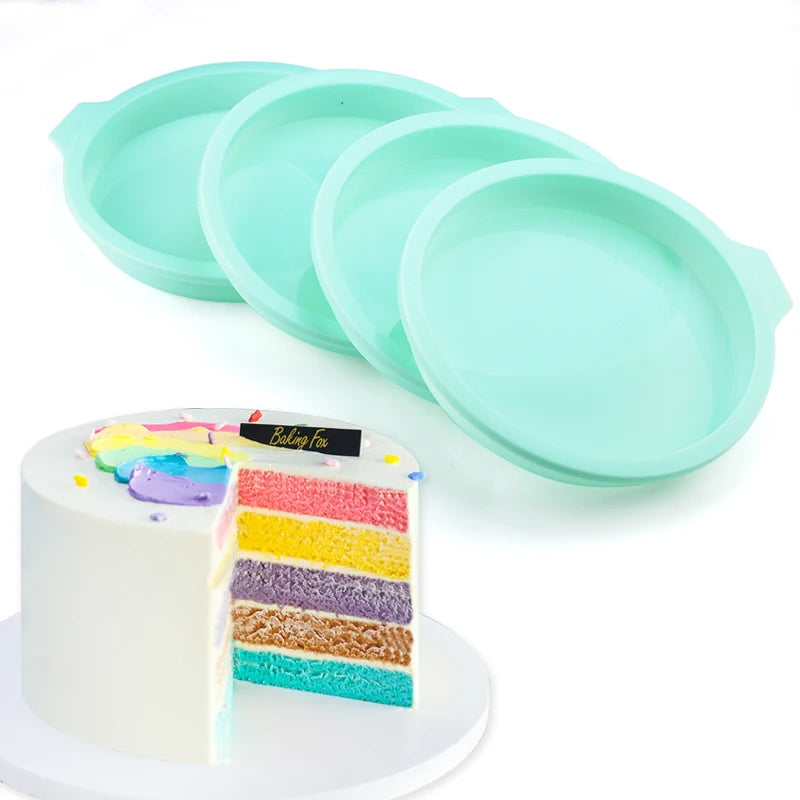Eco-Friendly Silicone Round Cake Mold – Heat Resistant & Durable