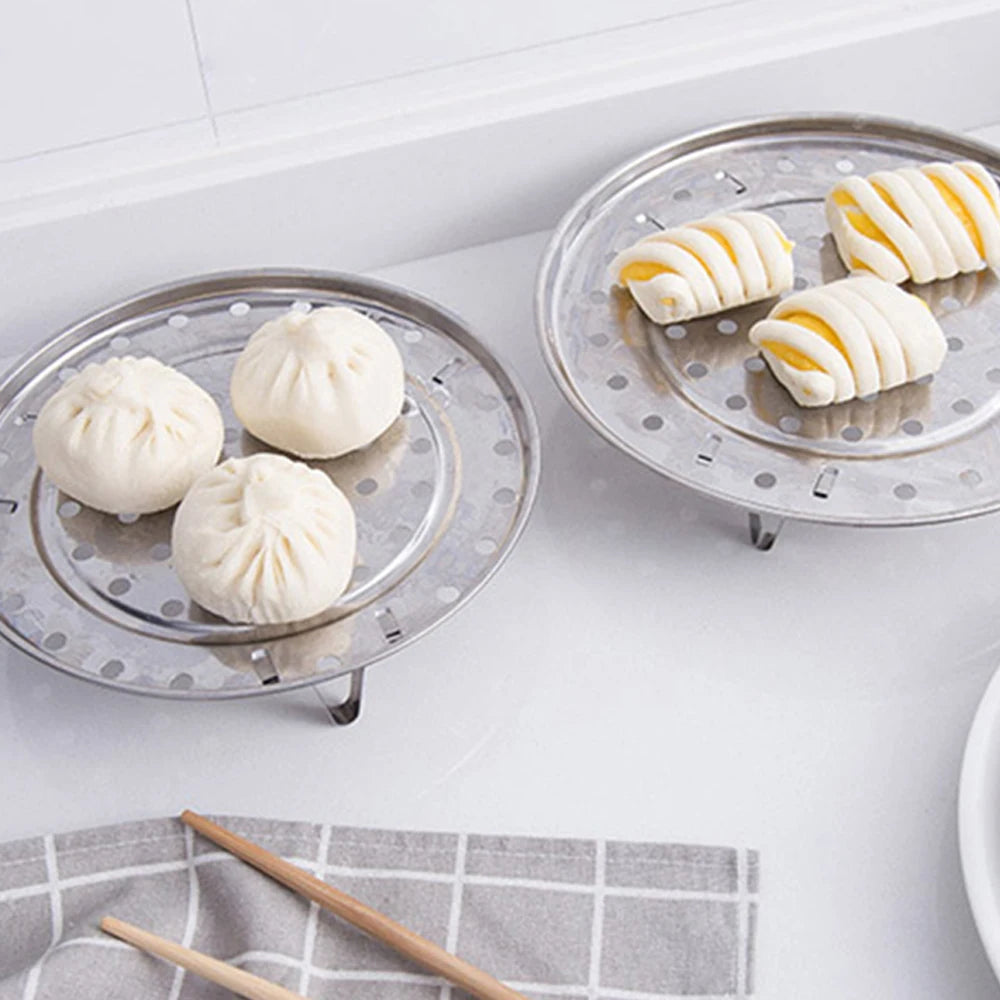Eco-Friendly Stainless Steel Steaming Rack – Multi-Purpose Kitchen Tool