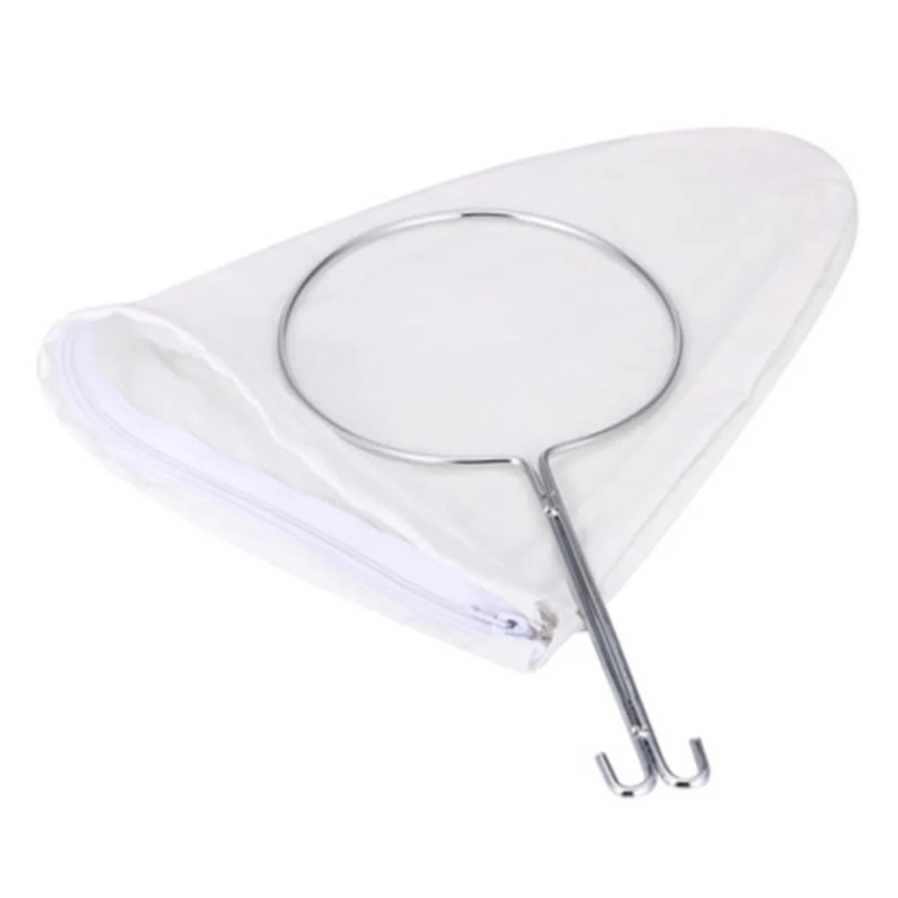 Reusable Mesh Filter Bag with Stainless Steel Handle – Multi-Purpose Kitchen Strainer