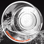 Stainless Steel & Silicone Steamer Basket – Multi-Purpose for Vegetables, Eggs & Pressure Cookers