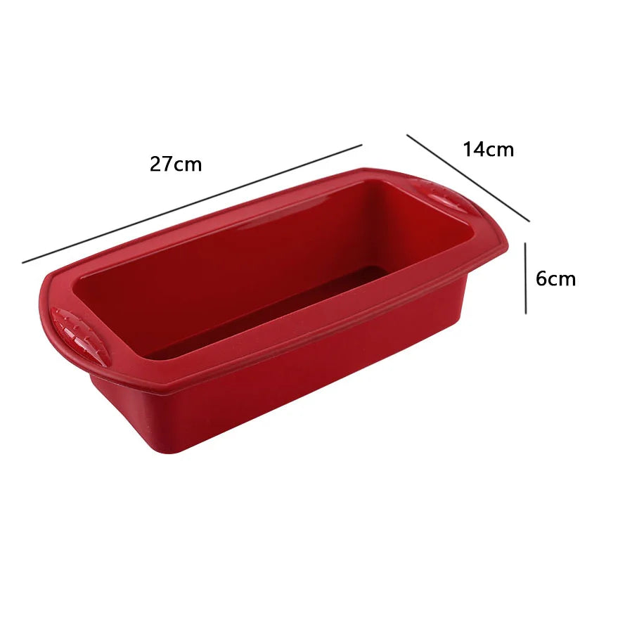 11 Inch Rectangular Silicone Cake Mold – DIY Baking Tool