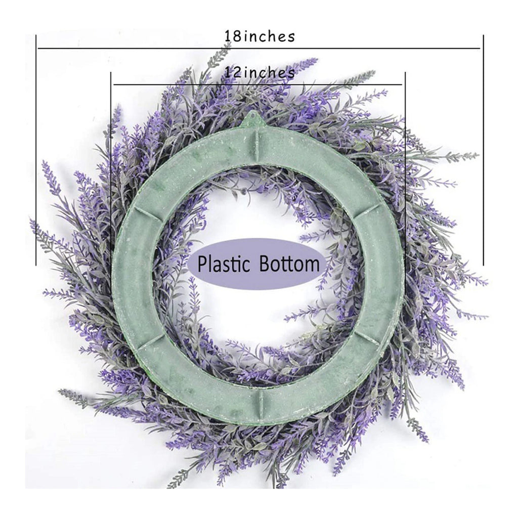 Large Lavender Wreath 45cm Front Door & Wall Hanging Decor