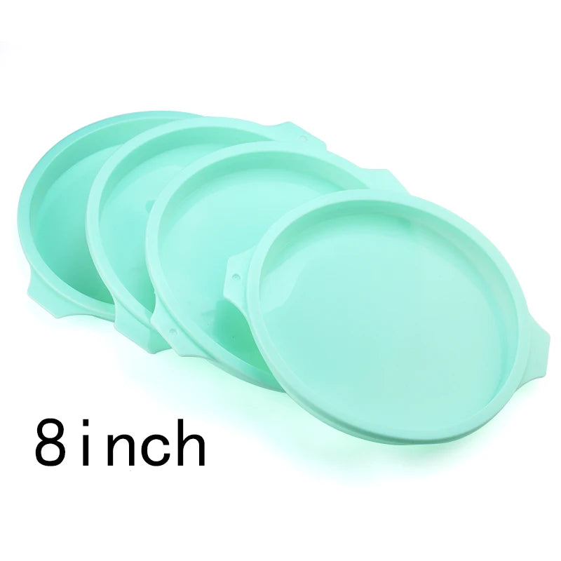 Eco-Friendly Silicone Round Cake Mold – Heat Resistant & Durable