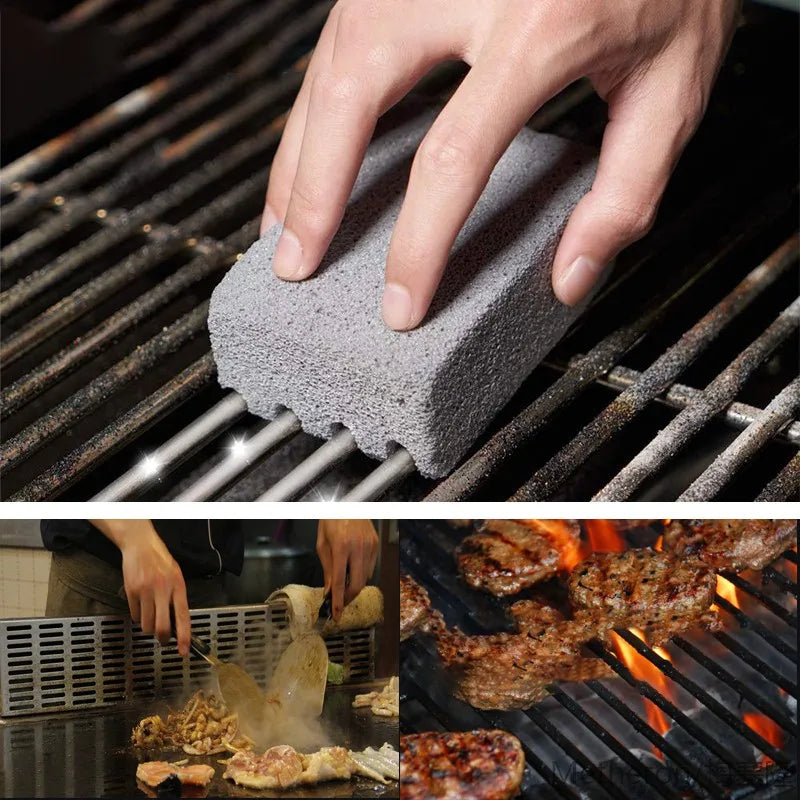 BBQ Grill Cleaning Brick Block – Eco-Friendly Grill Stone (2PCS Set)