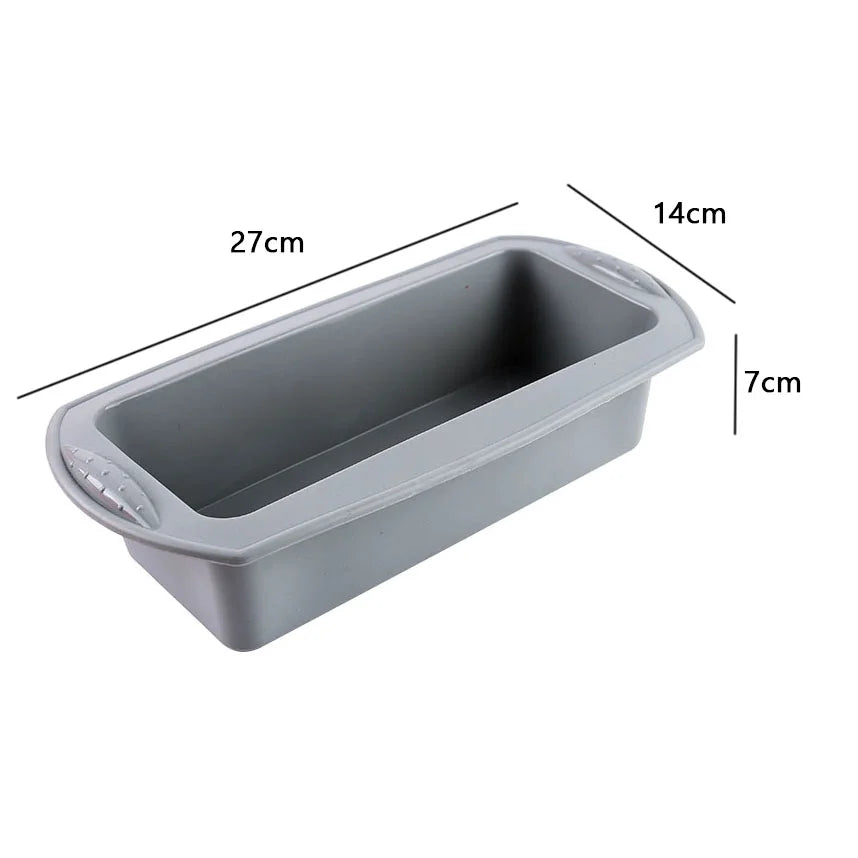11 Inch Rectangular Silicone Cake Mold – DIY Baking Tool