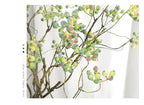 72cm Artificial American Cranberry Berry Foam Branch