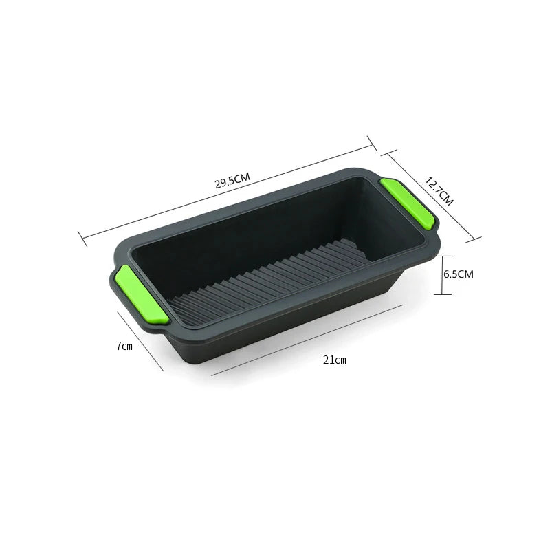 11 Inch Rectangular Silicone Cake Mold – DIY Baking Tool