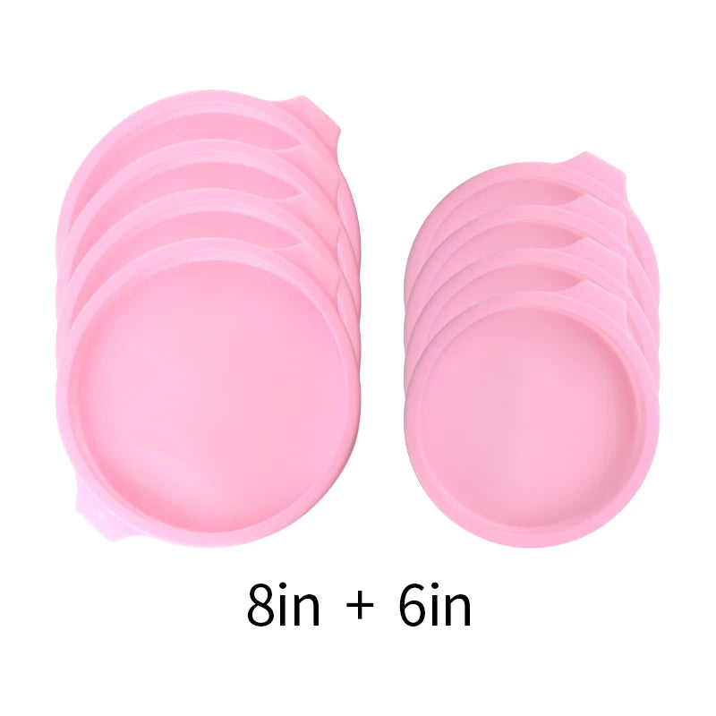 Eco-Friendly Silicone Round Cake Mold – Heat Resistant & Durable