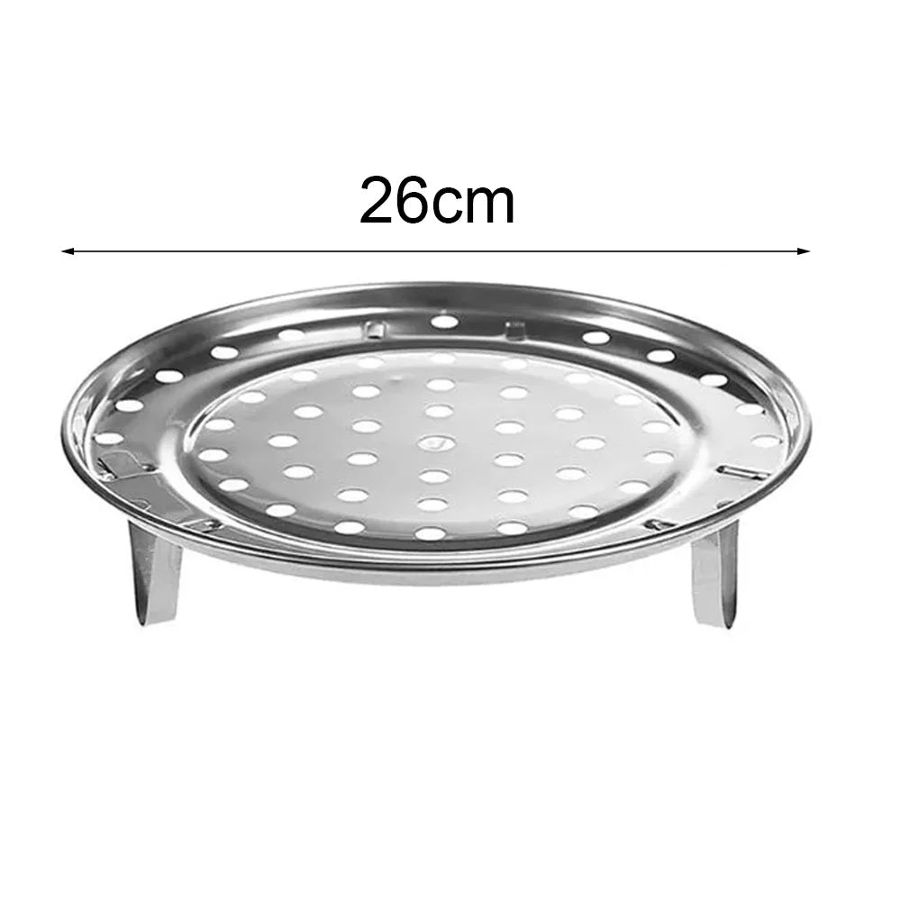 Eco-Friendly Stainless Steel Steaming Rack – Multi-Purpose Kitchen Tool