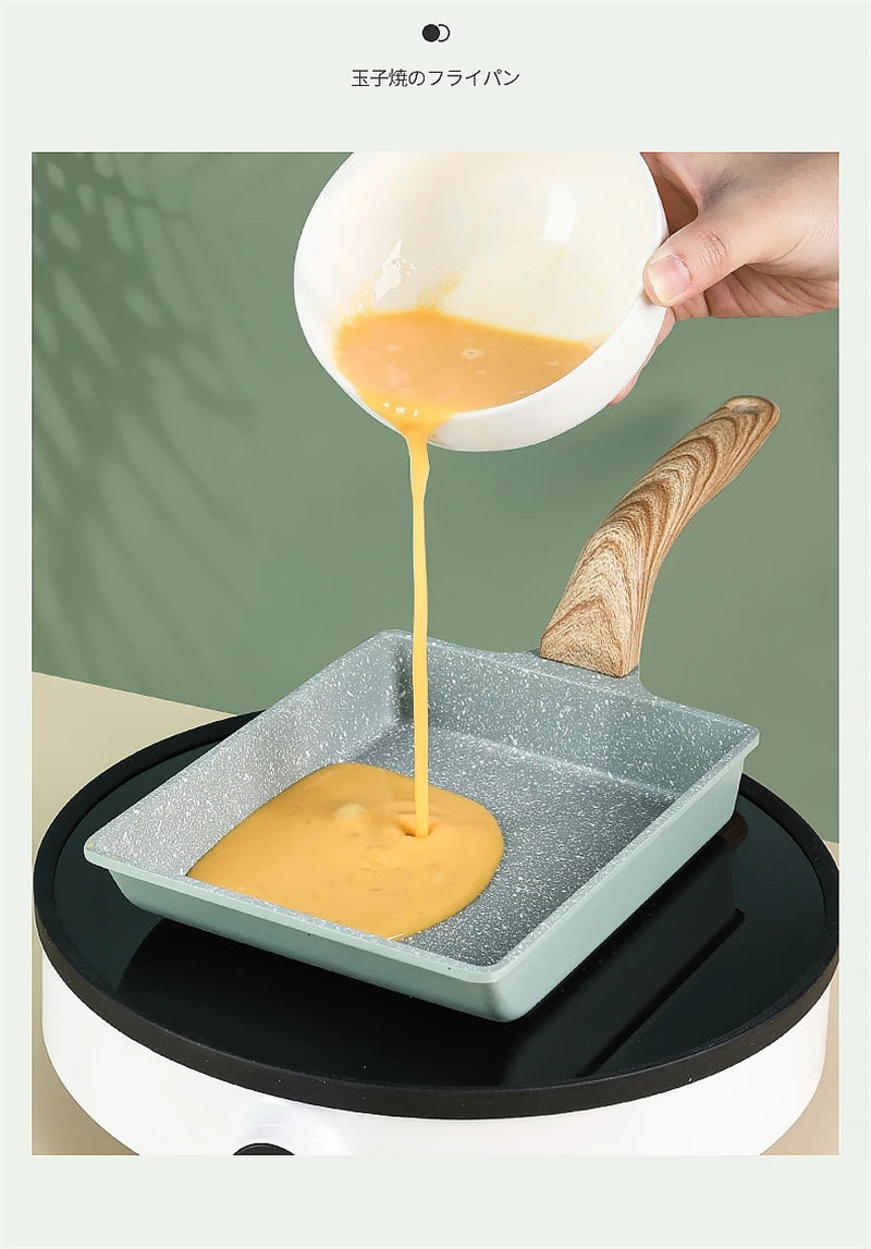 Eco-Friendly Non-Stick Aluminum Omelet & Pancake Pan – 1–2L