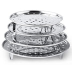 Eco-Friendly Stainless Steel Steaming Rack – Multi-Purpose Kitchen Tool