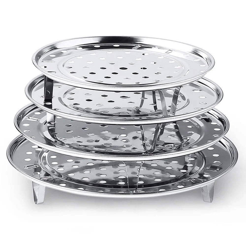 Eco-Friendly Stainless Steel Steaming Rack – Multi-Purpose Kitchen Tool