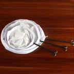 Reusable Mesh Filter Bag with Stainless Steel Handle – Multi-Purpose Kitchen Strainer
