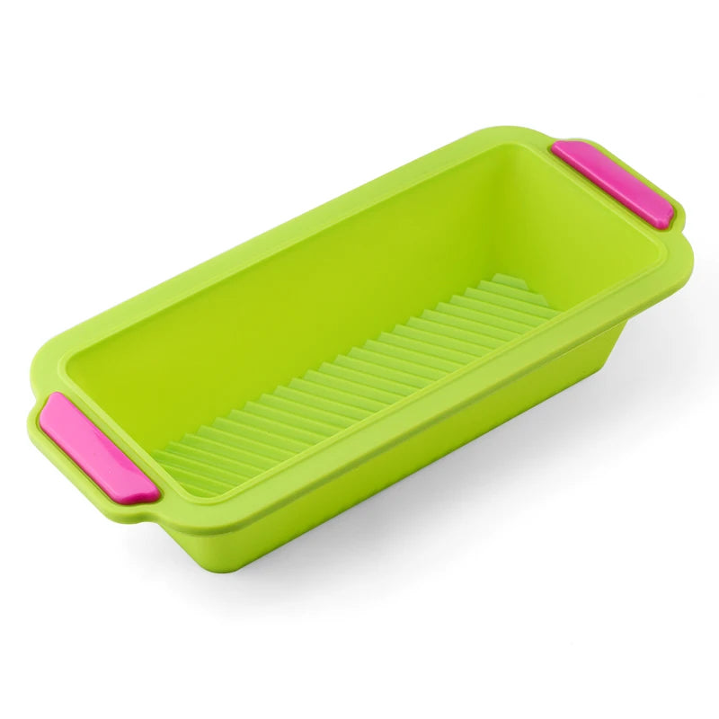 11 Inch Rectangular Silicone Cake Mold – DIY Baking Tool