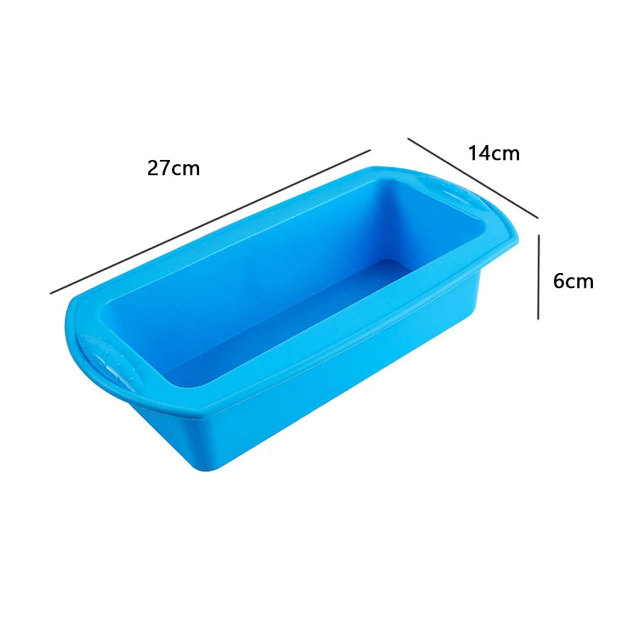 11 Inch Rectangular Silicone Cake Mold – DIY Baking Tool