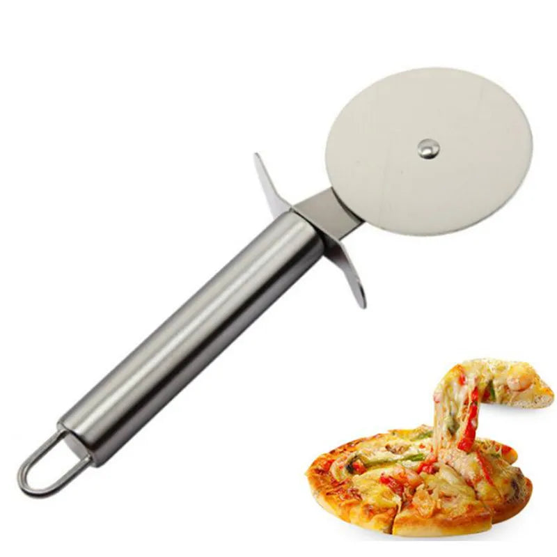Stainless Steel Pizza Cutter Wheel – Durable Pizza & Dough Knife