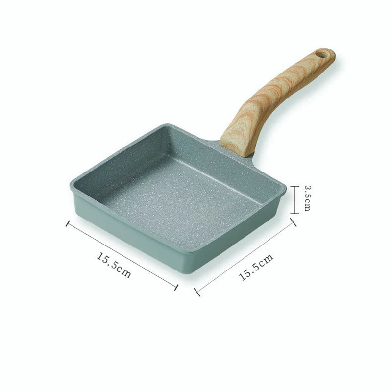 Eco-Friendly Non-Stick Aluminum Omelet & Pancake Pan – 1–2L