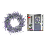 Large Lavender Wreath 45cm Front Door & Wall Hanging Decor