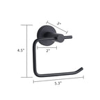 Stainless Steel Toilet Paper Holder Wall Mount Bathroom Paper Roll Shelf Rack