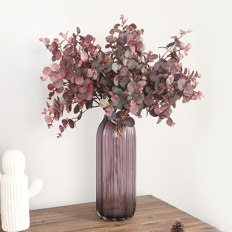 70cm Artificial Autumn Eucalyptus Leaf Plant Wedding & Home Decor