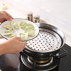 Eco-Friendly Stainless Steel Steaming Rack – Multi-Purpose Kitchen Tool