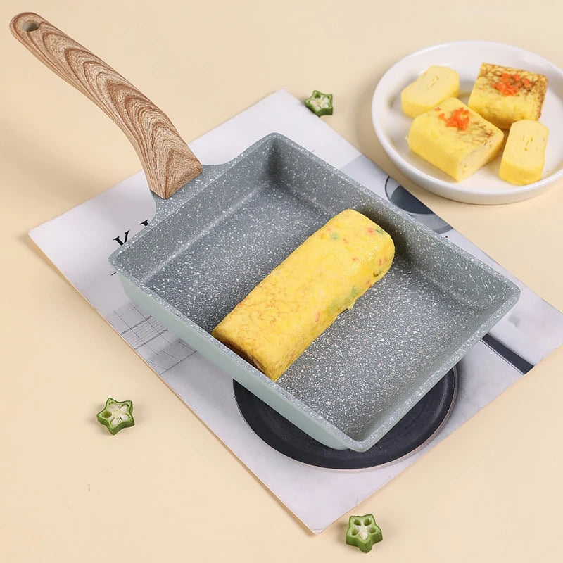 Eco-Friendly Non-Stick Aluminum Omelet & Pancake Pan – 1–2L