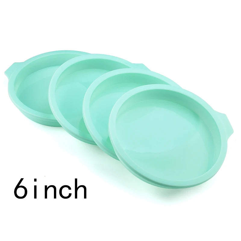 Eco-Friendly Silicone Round Cake Mold – Heat Resistant & Durable