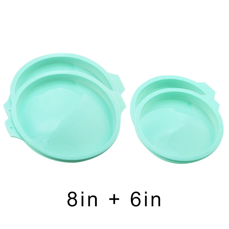 Eco-Friendly Silicone Round Cake Mold – Heat Resistant & Durable