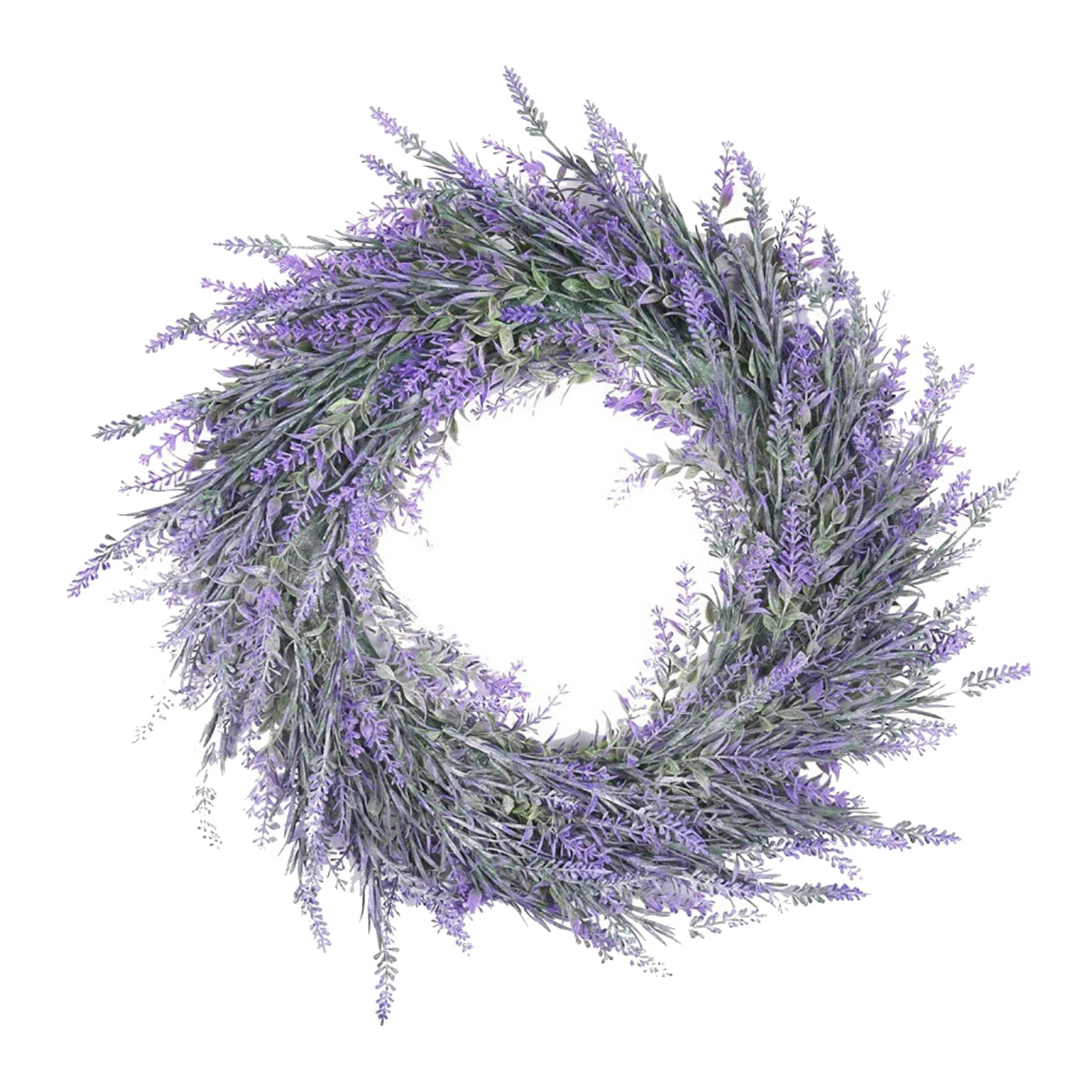 Large Lavender Wreath 45cm Front Door & Wall Hanging Decor