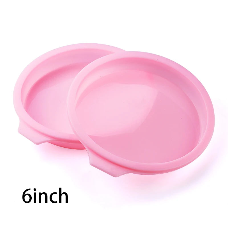 Eco-Friendly Silicone Round Cake Mold – Heat Resistant & Durable