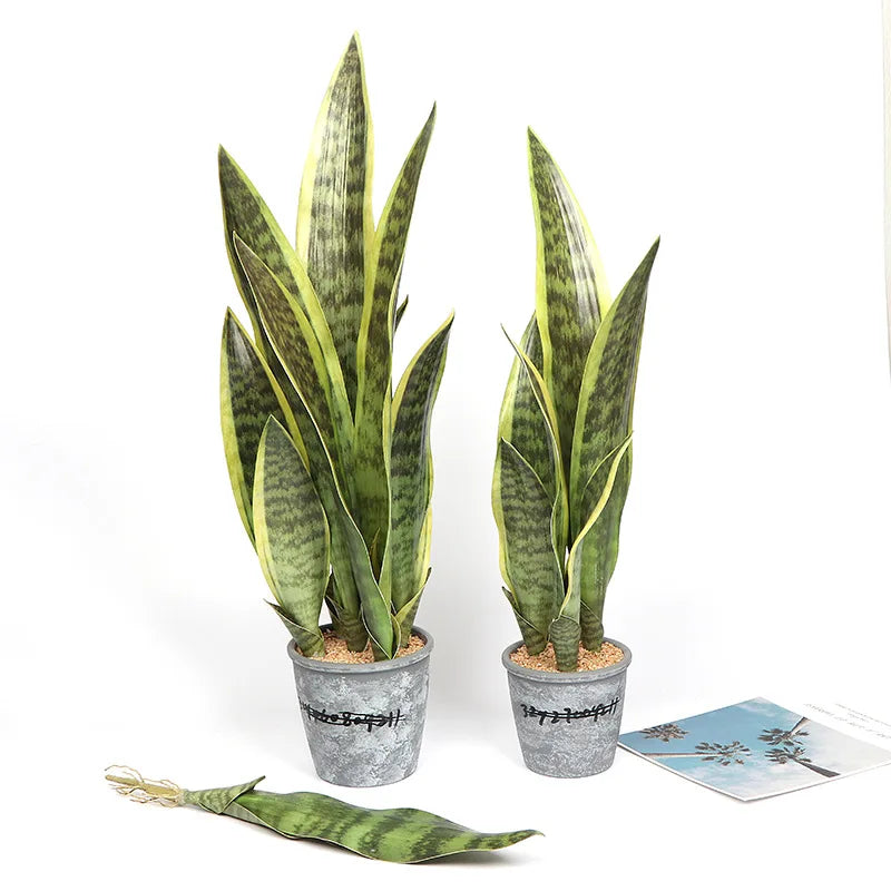 Artificial Aloe Vera Plant Desktop Outdoor Home & Event Decor