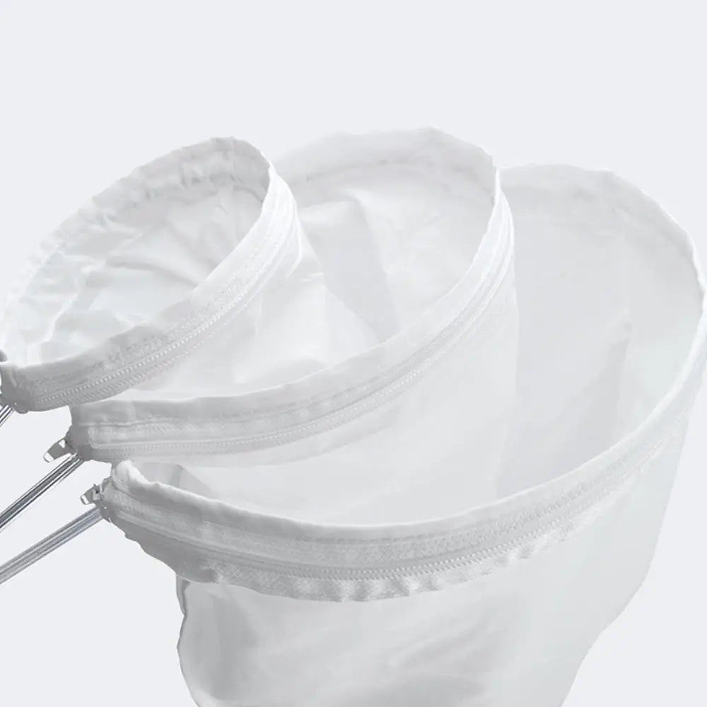 Reusable Mesh Filter Bag with Stainless Steel Handle – Multi-Purpose Kitchen Strainer