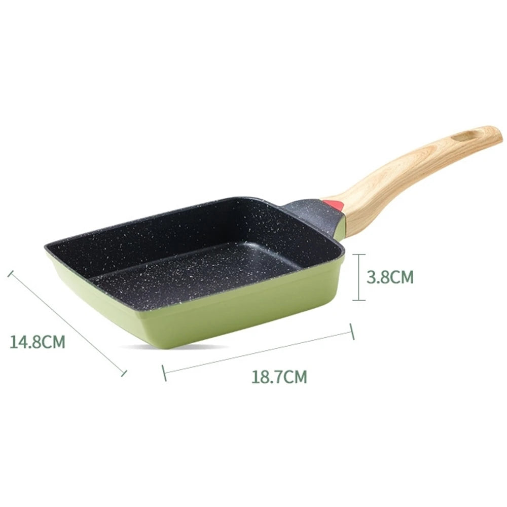 Eco-Friendly Non-Stick Aluminum Omelet & Pancake Pan – 1–2L