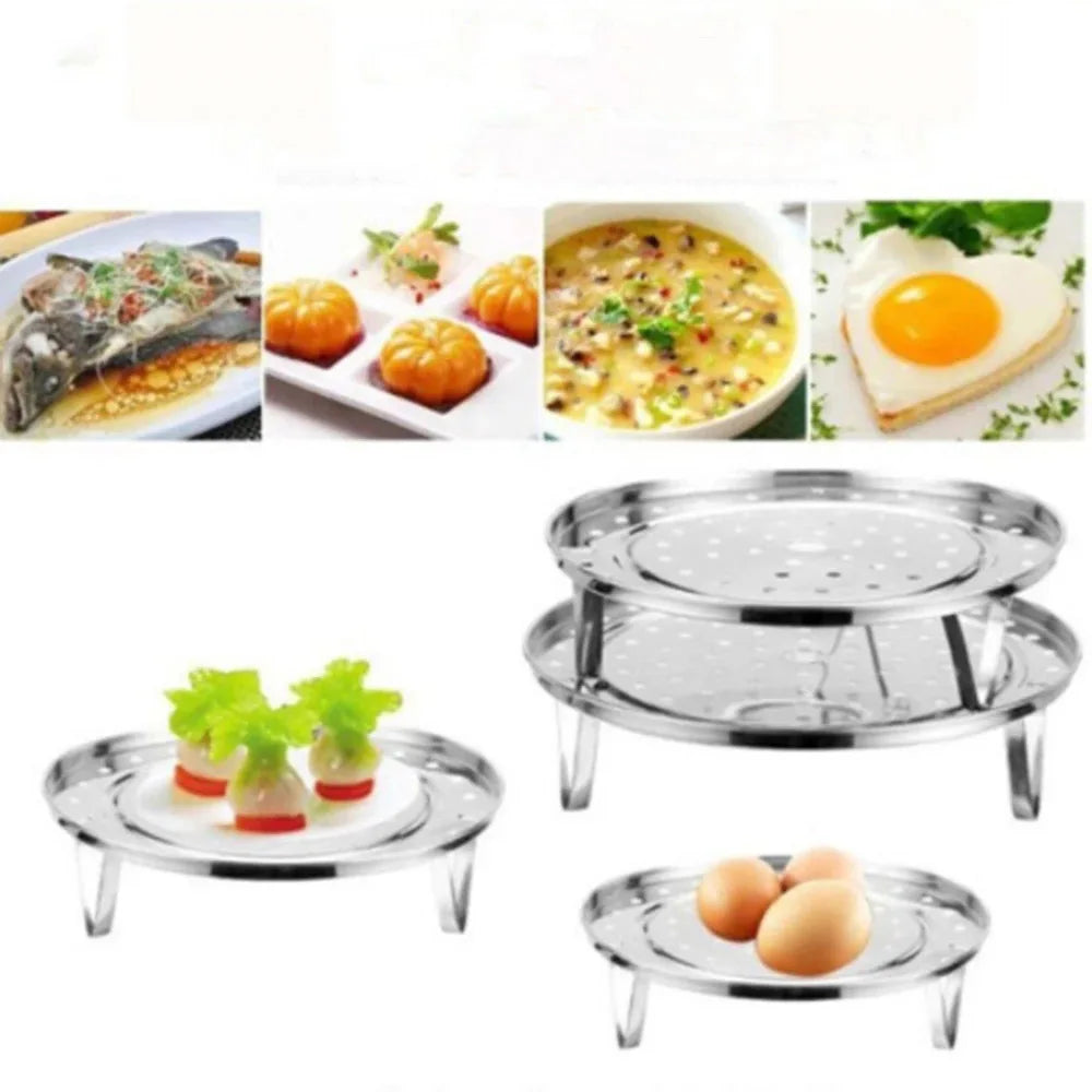 Eco-Friendly Stainless Steel Steaming Rack – Multi-Purpose Kitchen Tool