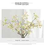 72cm Artificial American Cranberry Berry Foam Branch