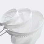 Reusable Mesh Filter Bag with Stainless Steel Handle – Multi-Purpose Kitchen Strainer
