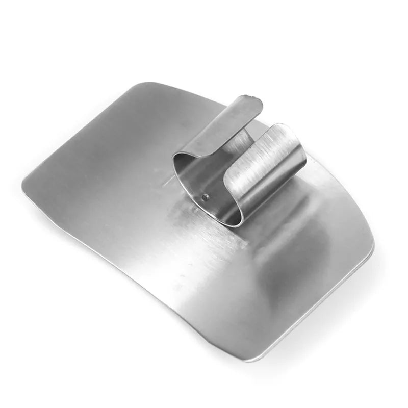 Stainless Steel Finger Guard – Safe Cutting & Slicing Kitchen Tool