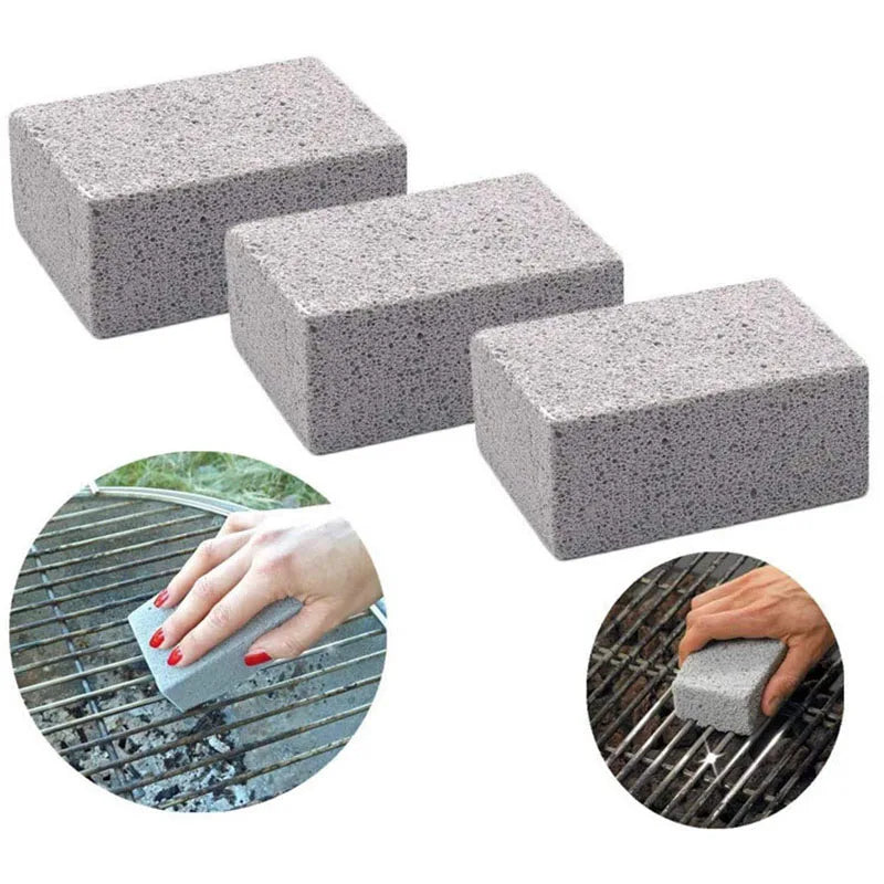 BBQ Grill Cleaning Brick Block – Eco-Friendly Grill Stone (2PCS Set)