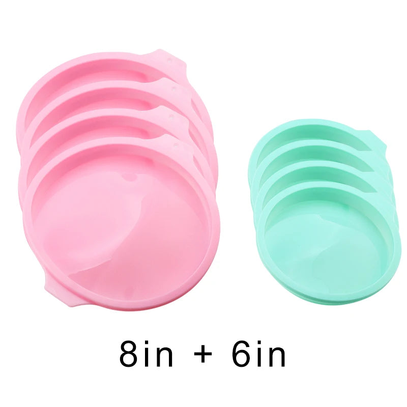 Eco-Friendly Silicone Round Cake Mold – Heat Resistant & Durable