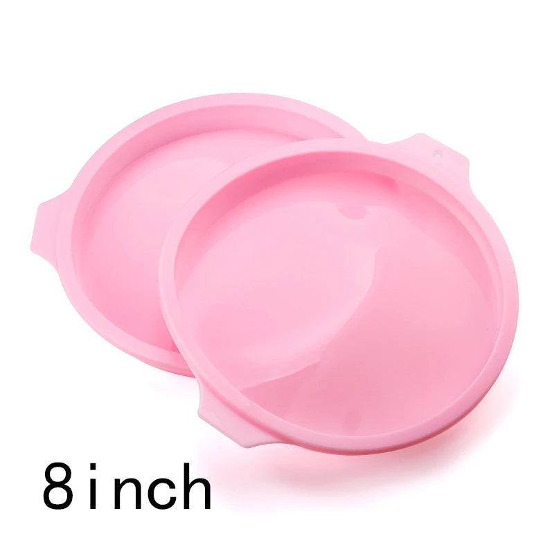 Eco-Friendly Silicone Round Cake Mold – Heat Resistant & Durable