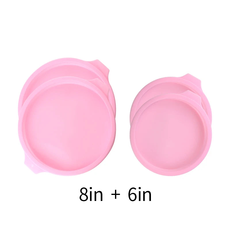 Eco-Friendly Silicone Round Cake Mold – Heat Resistant & Durable