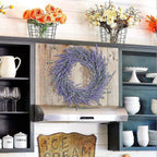Large Lavender Wreath 45cm Front Door & Wall Hanging Decor