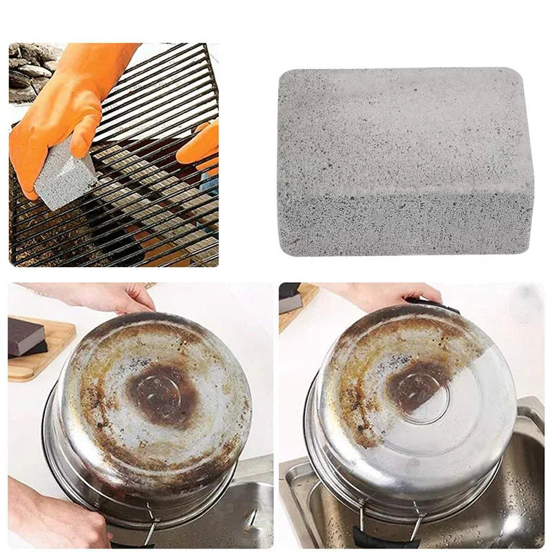 BBQ Grill Cleaning Brick Block – Eco-Friendly Grill Stone (2PCS Set)