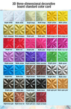 3D PVC Geometric Wall Panel Waterproof Fire-Resistant 30x30cm