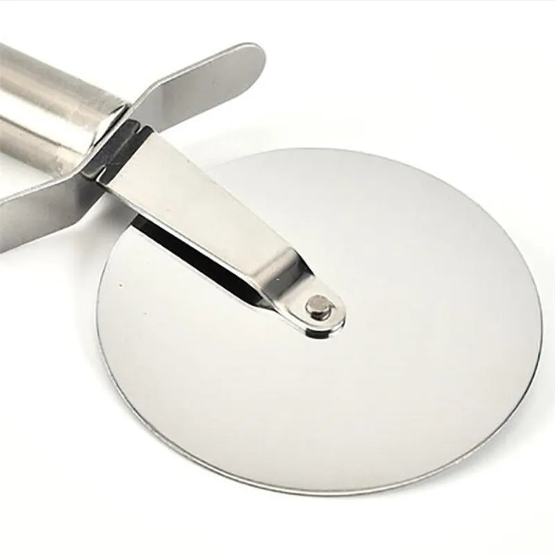 Stainless Steel Pizza Cutter Wheel – Durable Pizza & Dough Knife