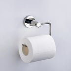 Stainless Steel Toilet Paper Holder Wall Mount Bathroom Paper Roll Shelf Rack